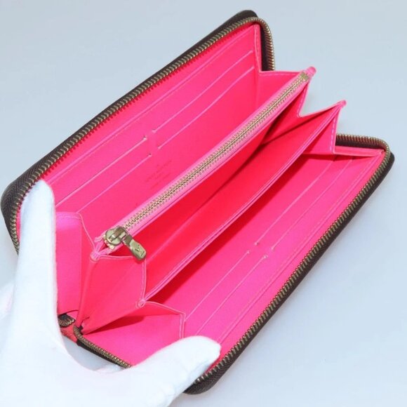 LOUIS VUITTON Monogram Graffiti Zippy Wallet Pink - Picture 13 of 16